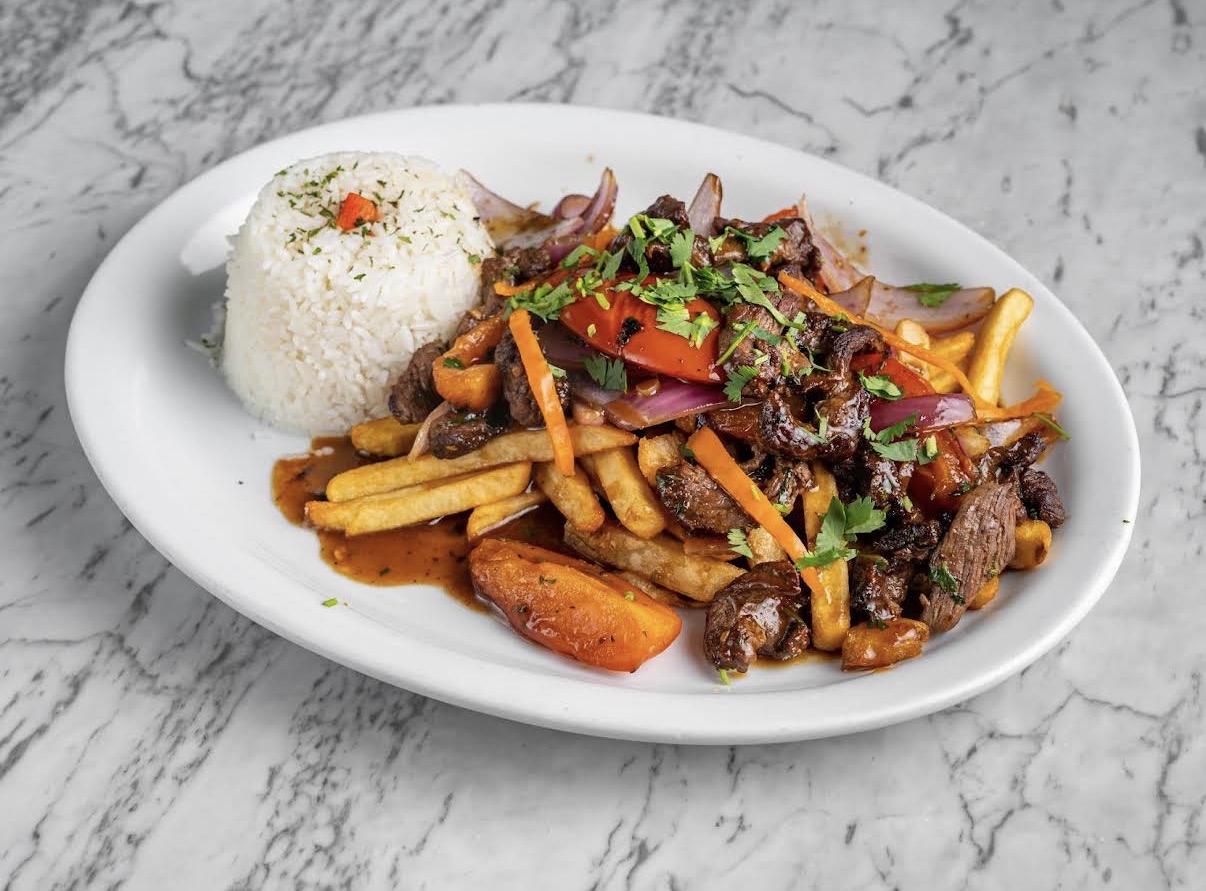Lomo Saltado — Peruvian stir fry beef Miami