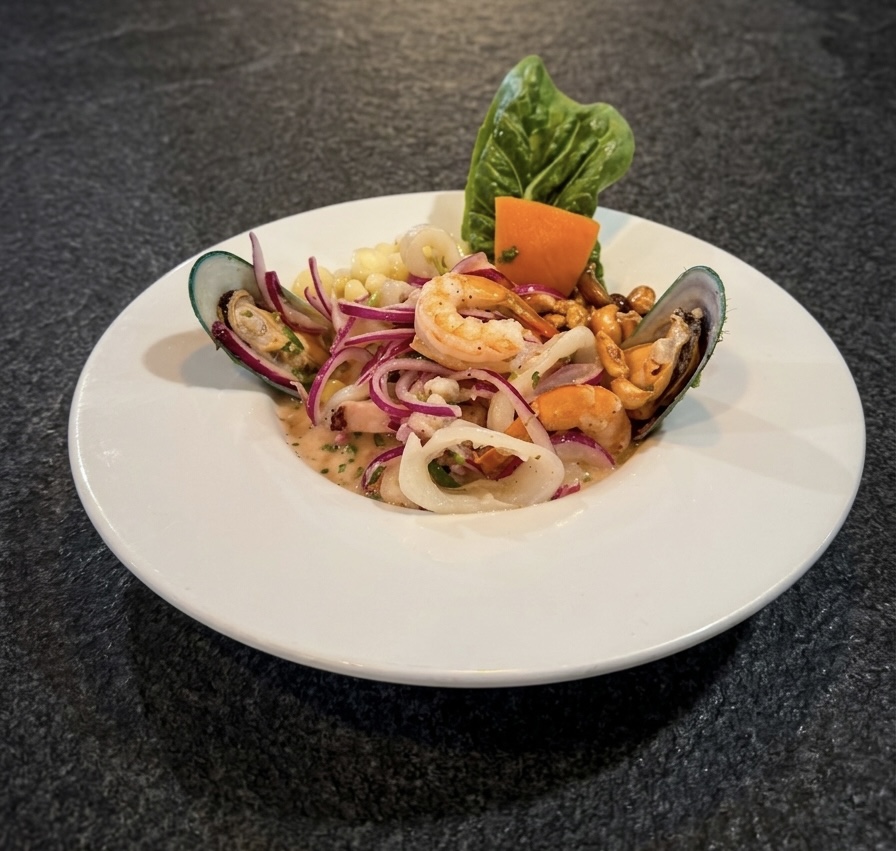 Ceviche Mixto fresh Peruvian ceviche Downtown Miami