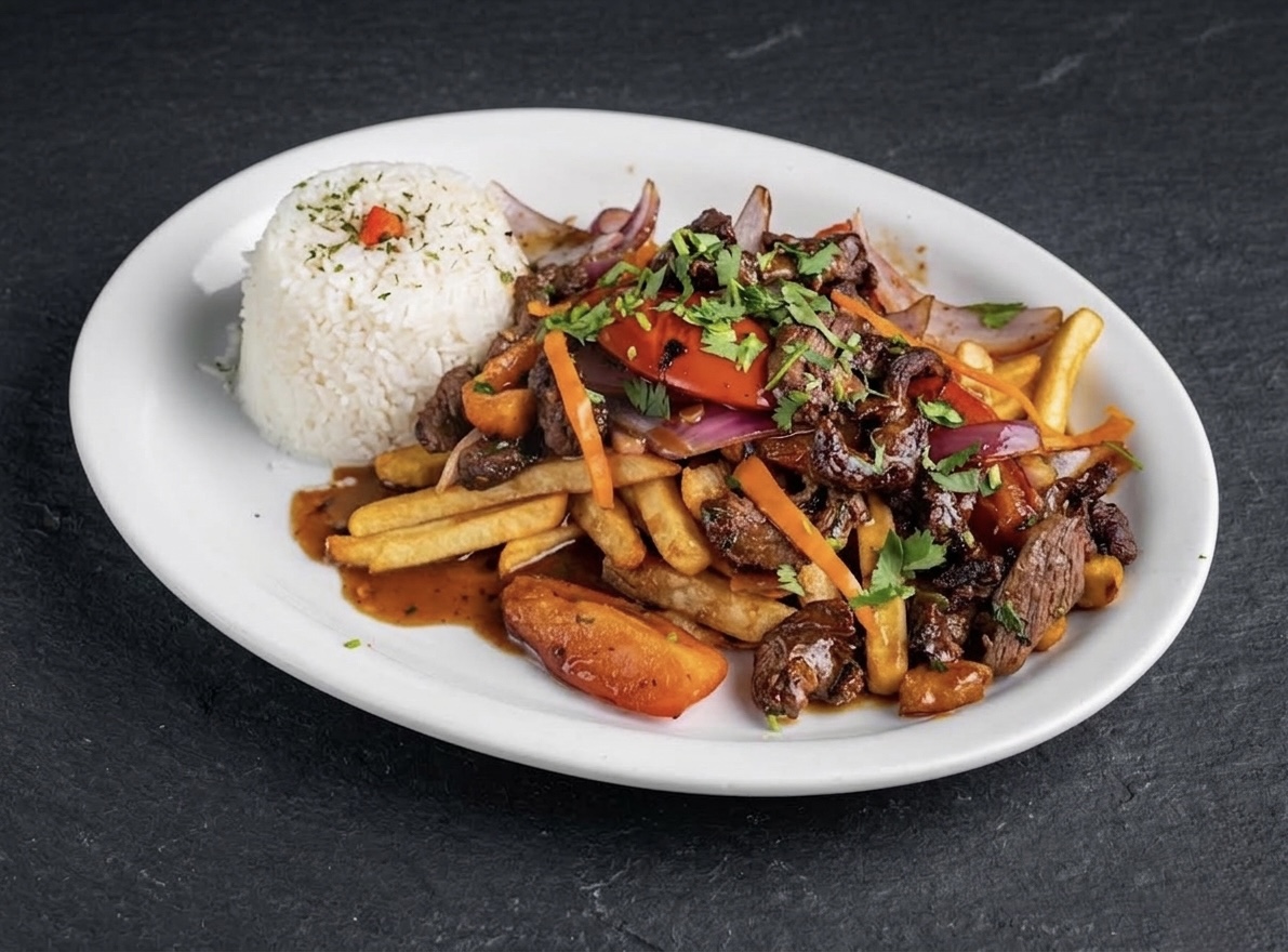Lomo Saltado Peruvian beef stir fry Miami restaurant