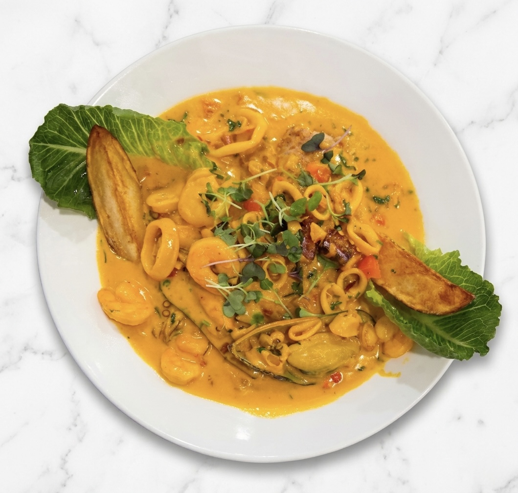 Pescado a lo Macho — Peruvian fish in macho sauce Miami